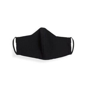 Buddha Pants Unisex One Size Cloth Face Mask 5 Packs Black